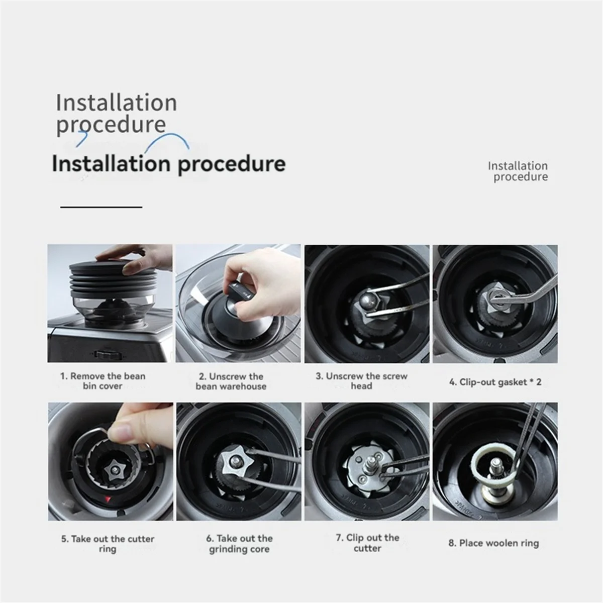 A74G-Фетровая шайба для эспрессо-машин Breville, модели BES870, BES878, BES880, номер SP 0001575 , Аксессуары для шерстяных колец