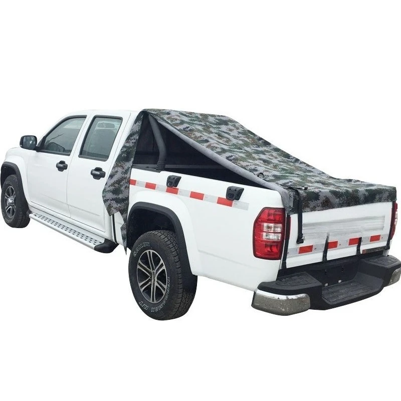 

Truck Bed Cover For Jiangling T7 T5 Plus Camouflage Canvas Soft Top Accessory
