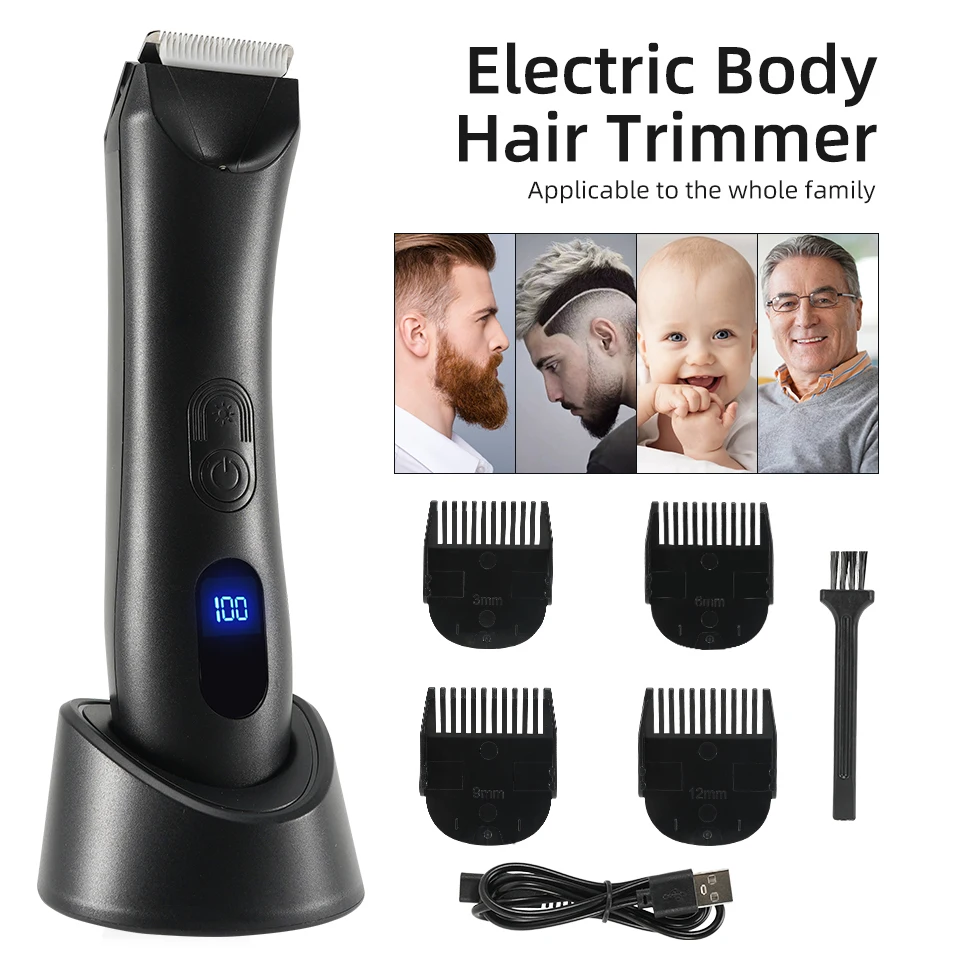 Men\'s Hair Removal Intimate Areas Places Part Haircut Rasor Wet Dry Clippers Pubic Armpit Body Hair Ultimate Hygiene Razor