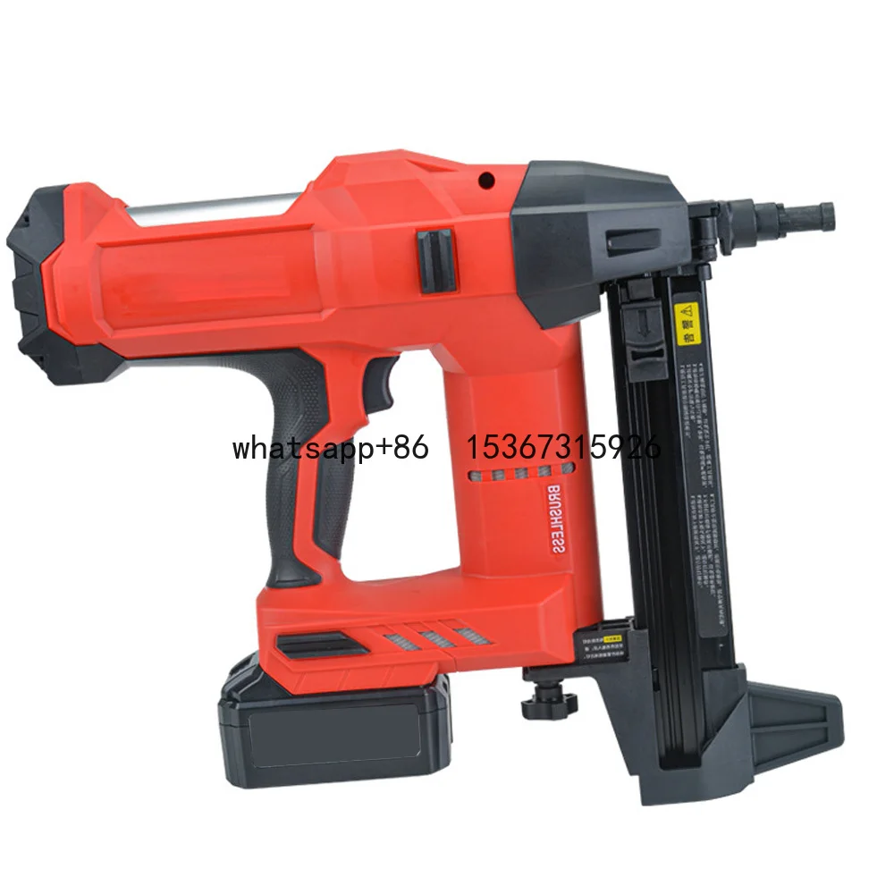 

Battery Uesd No Gas Nailer Actuated Fastening Tool Electric Concrete Cordless Gas Nail Gun For Gas Power and Drive Pins