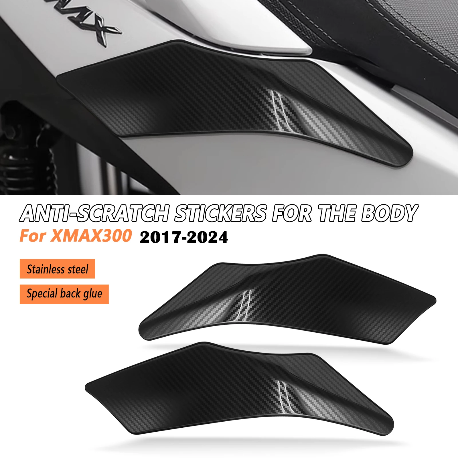 

Кузов мотоцикла, защита от царапин, передняя сторона, защита от царапин, корпус автомобиля от падения для X-MAX 300 2017-2024