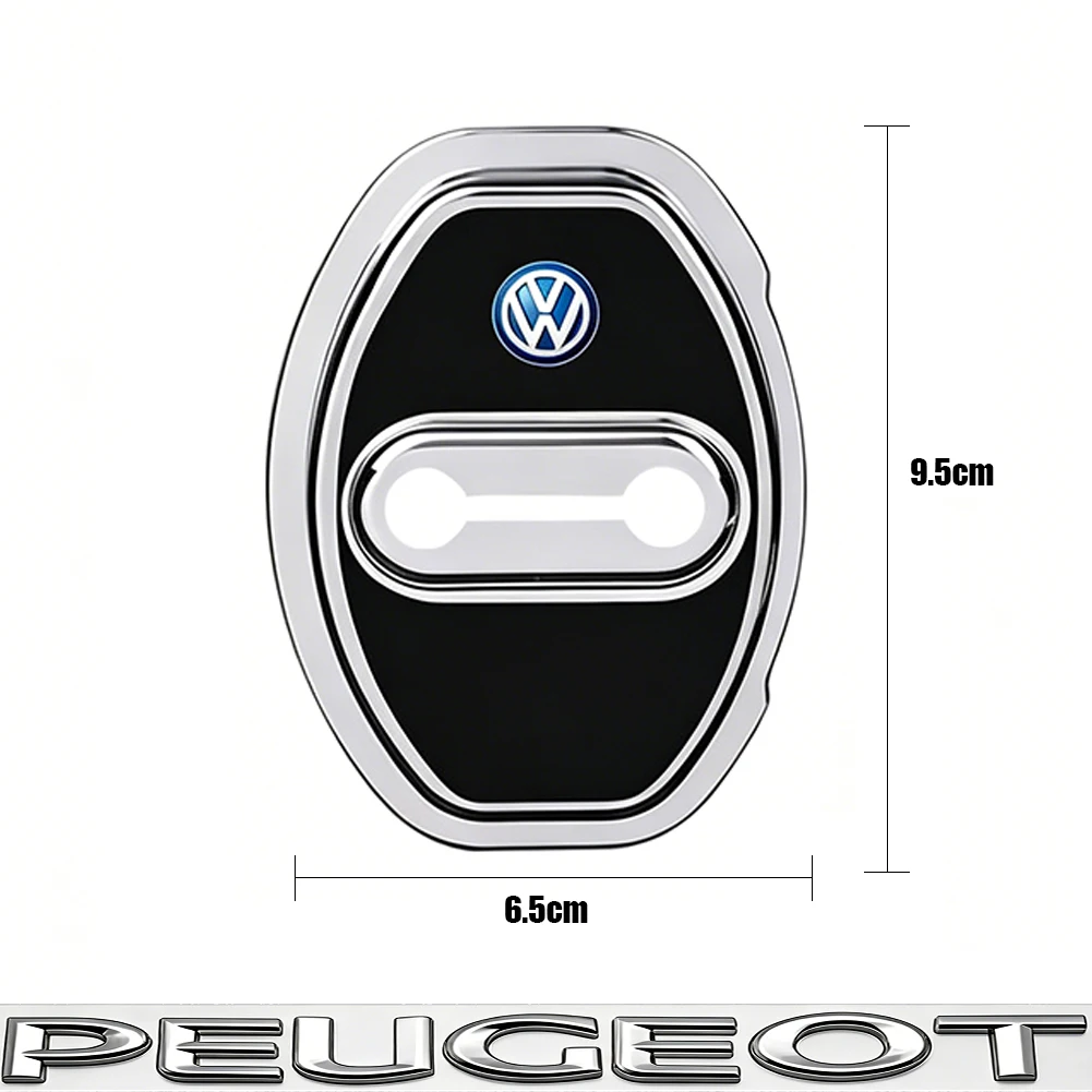 4 Stück Silikon-Türschloss-Schutzabdeckungen für VW Golf Tiguan T-Roc Polo Passat ID.4 T-Cross ID.3 Taigo ID.7 Atlas Beetle – Detail 6