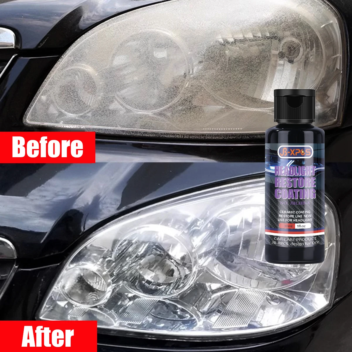 

Car Headlight Polishing Agent Scratch Remover Repair Headlight Renewal Polish Liquid Headlight Restoration Kit Auto Accessories