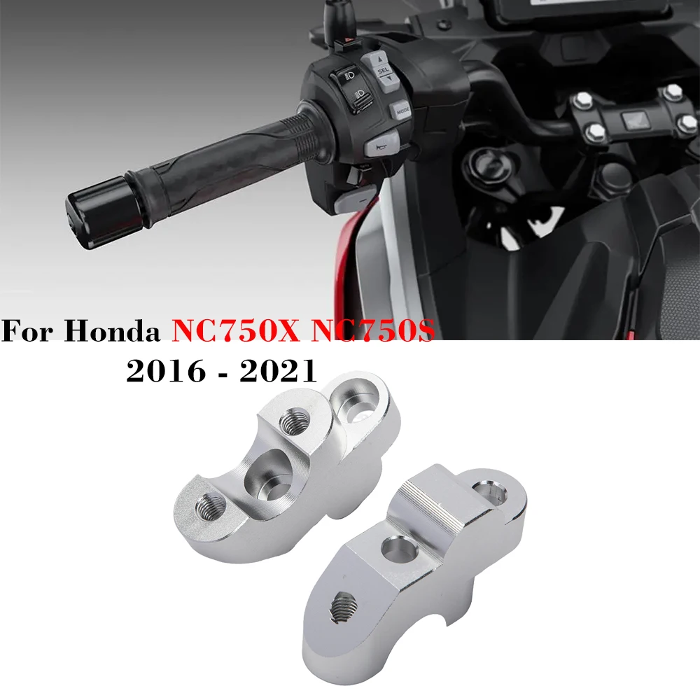 

NC750X NC750S Handlebar Riser Motorcycle Heightened Handlebar Riser For Honda NC 750 X 2016-2021 Heightening Clamp Brackets