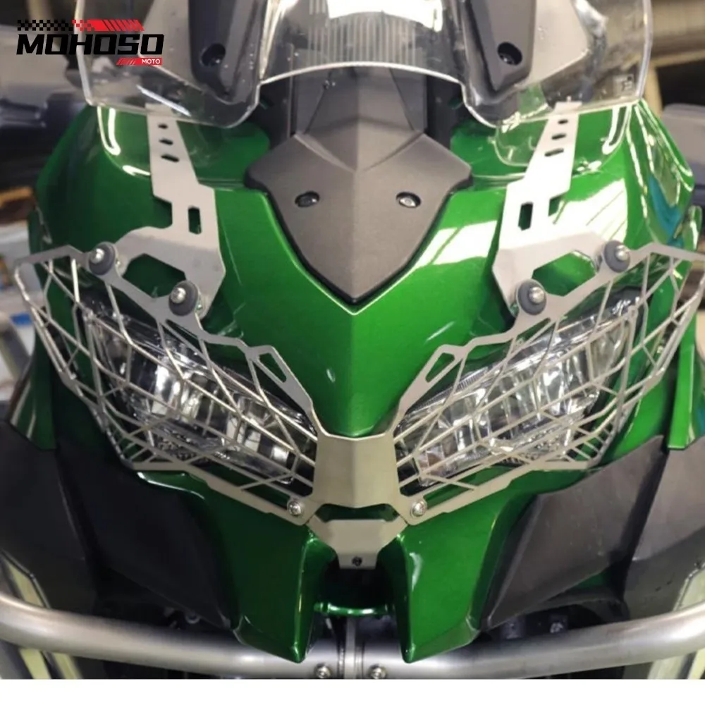 FOR Kawasaki Versys 1000 KLE1000 2019-2021 2022 2023 Motorcycle Accessories Headlight Protector Guard Grille Cover Protection