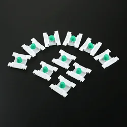 10Pcs Auto Fastener & Clip Car Door Exterior Trim Panel Clips Bumpstrip Strip Moulding Plastic Rivets for MK3 Golf Short Stem