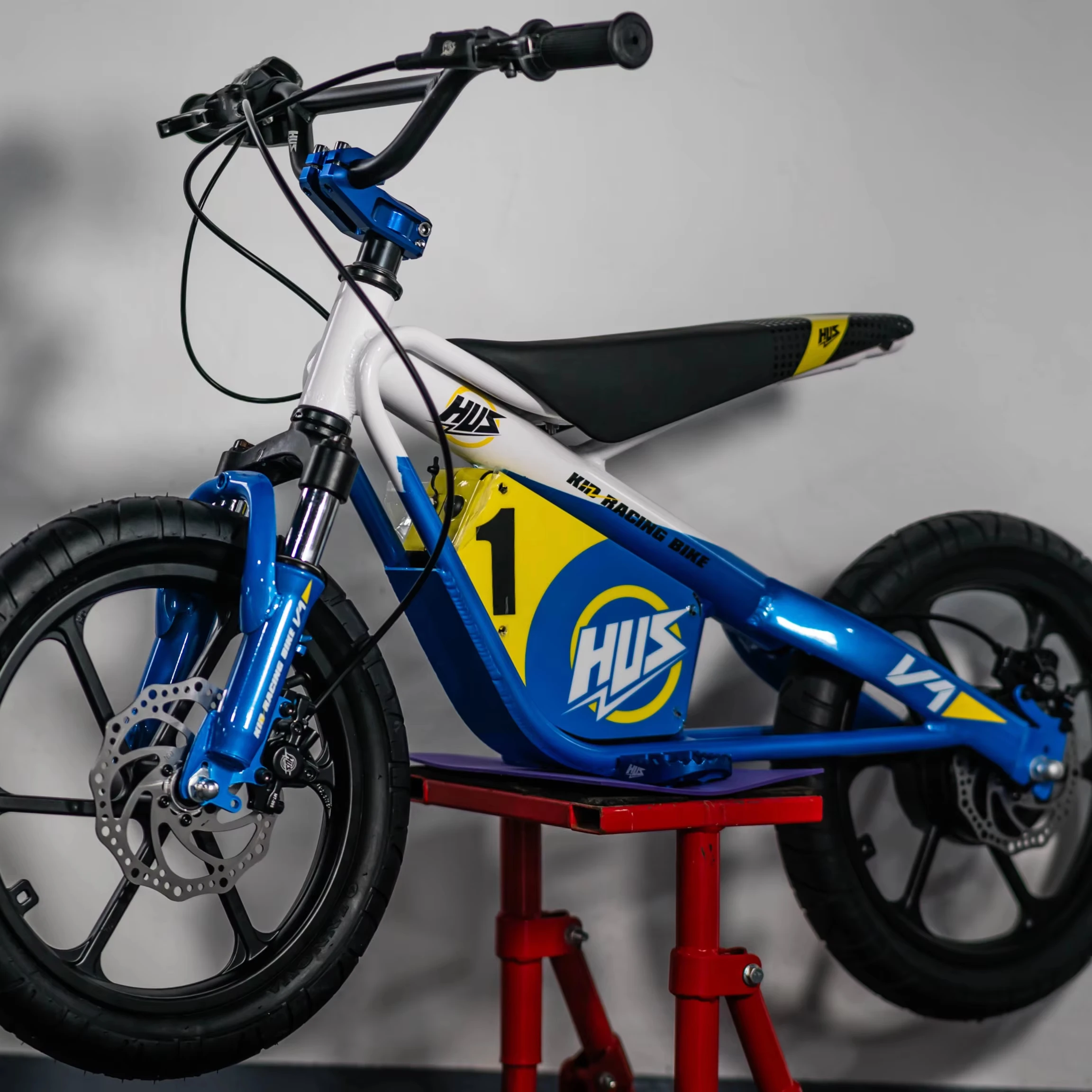 دراجة أطفال 2025 دراجة سباق كهربائية للأطفال 653 وات جودة عالية وسريعة دراجة أطفال ترابية على الطرق الوعرة 12 16 18 20 بوصة دراجة كهربائية بإطارات #5