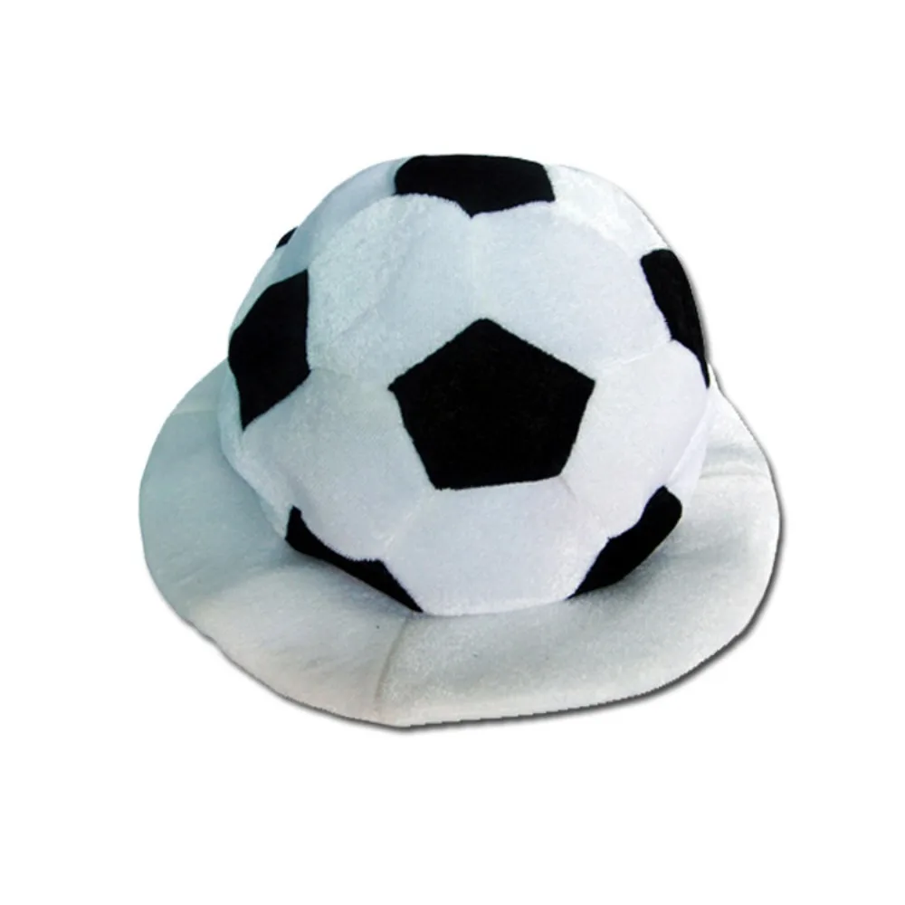 Costume Accessories Creative Plush Football Hat Comfortable Soft Football Headgear Lightweight Unisex Soccer Head Cover Children