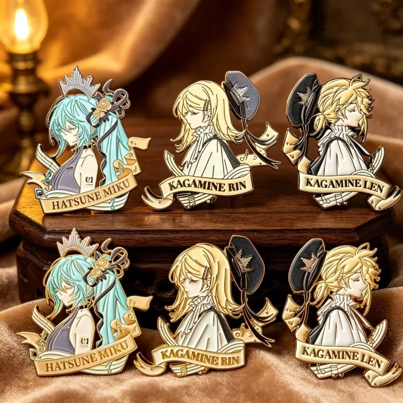 emblema-de-metal-piapro-characters-hatsune-miku-kagamine-rin-acessorio-de-anime-fofo-para-presentear-amigos
