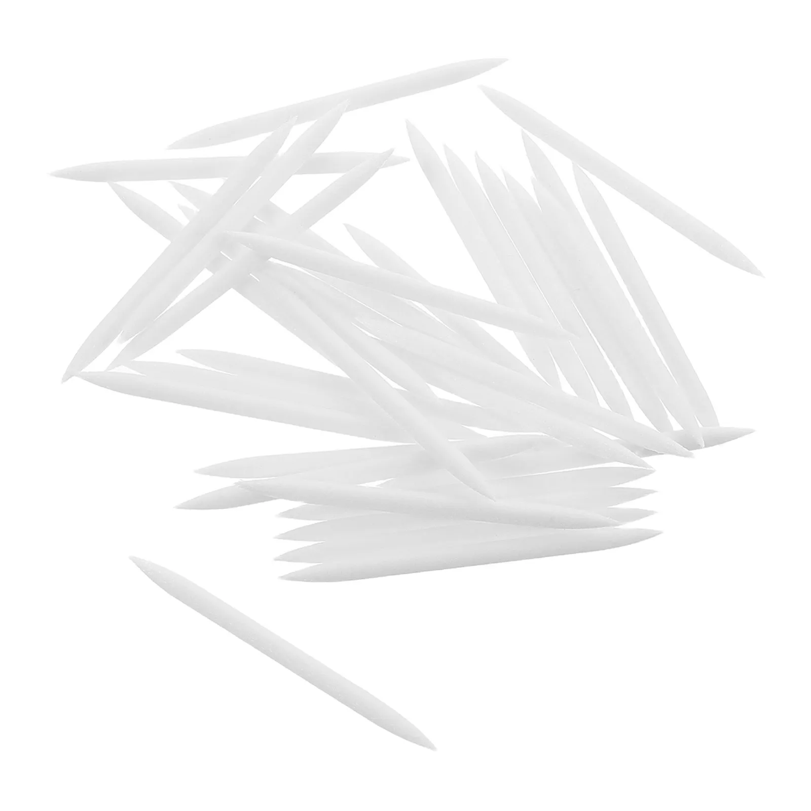 50 Stück Eyeliner-Pinselköpfe, Ersatzspitzen aus weichem Silikon für DIY-Eyeliner-Applikator-Werkzeug, Make-up, langanhaltend