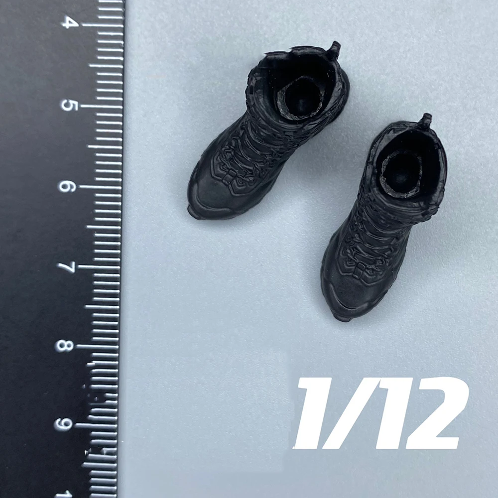 3ATOYS 1/12th Mode Pour Soldat De L'armée Bottes Solides Modèle De Chaussure Pour Habituelle 6 pouces Figurines Accessoires