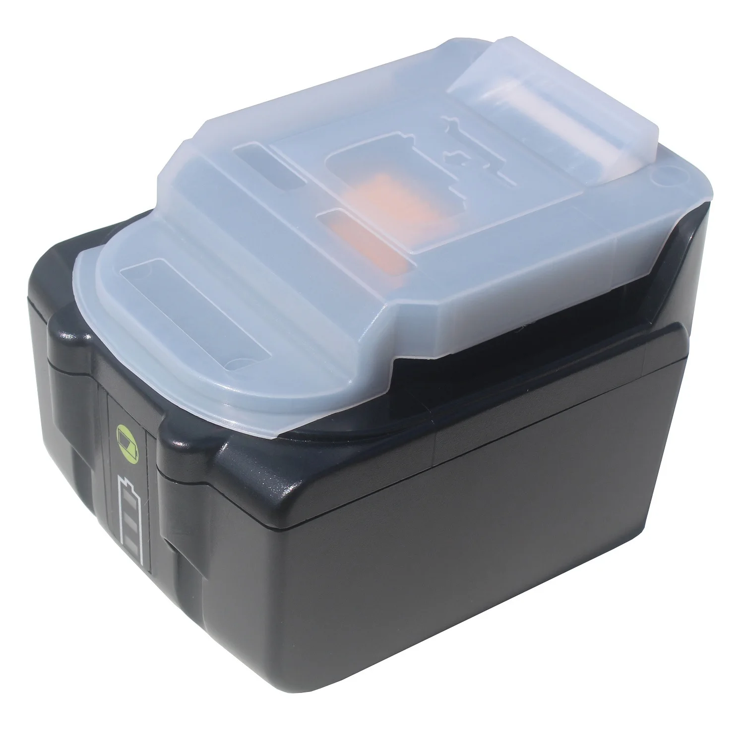 Plastic Dust Covers for BL1830 BL1840 BL1850 Batteries 2PCS Set for Power Tools with Enhanced Airflow and Protection Features