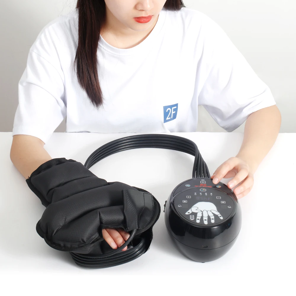 Rehabilitation Robot Glove Hand Device For Stroke Hemiplegia Hand Function Recovery Finger Trainer Surgery Recovery Gift