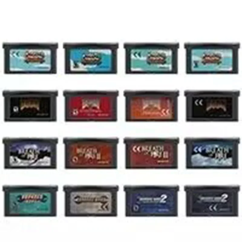 

GBA Game Cartridge 32 Bit Video Game Console Card Advance Wars Breath of Fire DOOM Harvest Moon For GBA/SP/DS