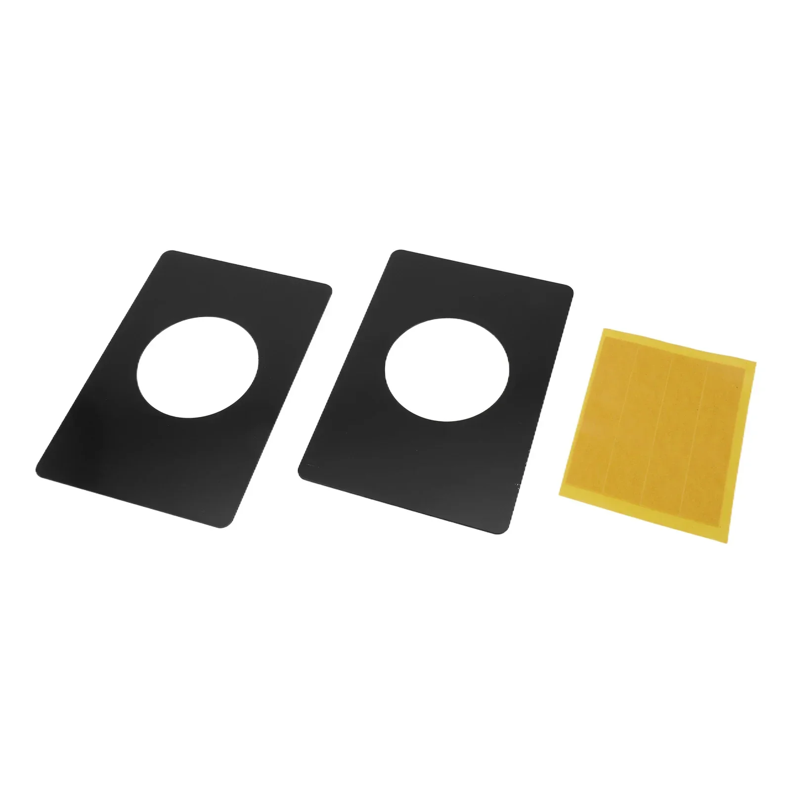 Piastra di bloccaggio a sfera con pomello per porta con catenaccio, piastra in acciaio inossidabile da 2 pezzi per rinforzare le porte, design con angoli arrotondati e lisci