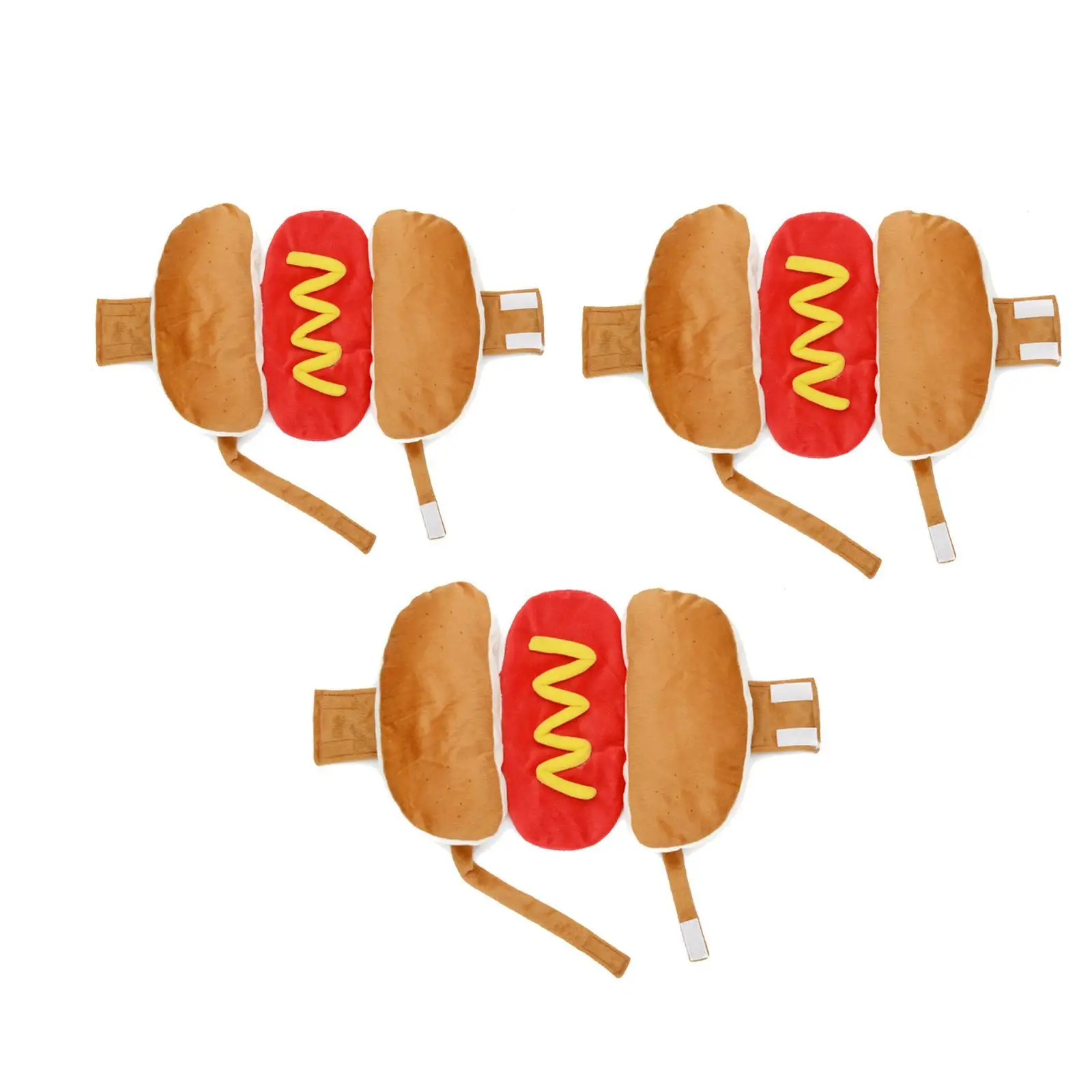 

Костюм для хот-дога, милый наряд на Хэллоуин для маленьких, средних и больших собак