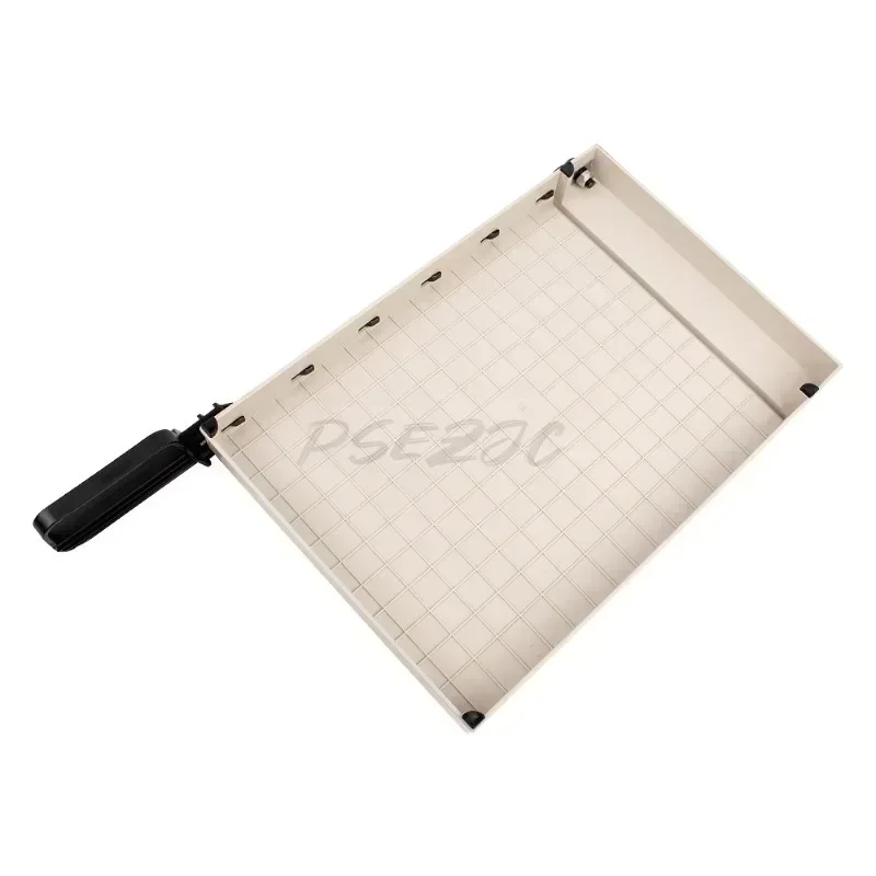 A4 Paper Cutter with Safety Protection and Detachable Blade Pressure Strip, Lightweight Manual Small Paper Cutter