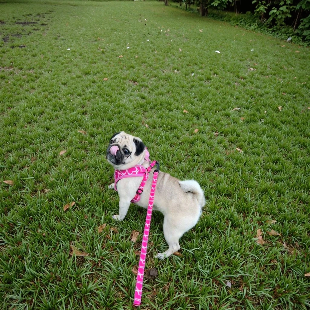 3Pcs/Set Love Heart Print High Quality Adjuatbale Rose Red Color Pet Dog Harness & Leashes & Poop Bag Holder Set For Walking