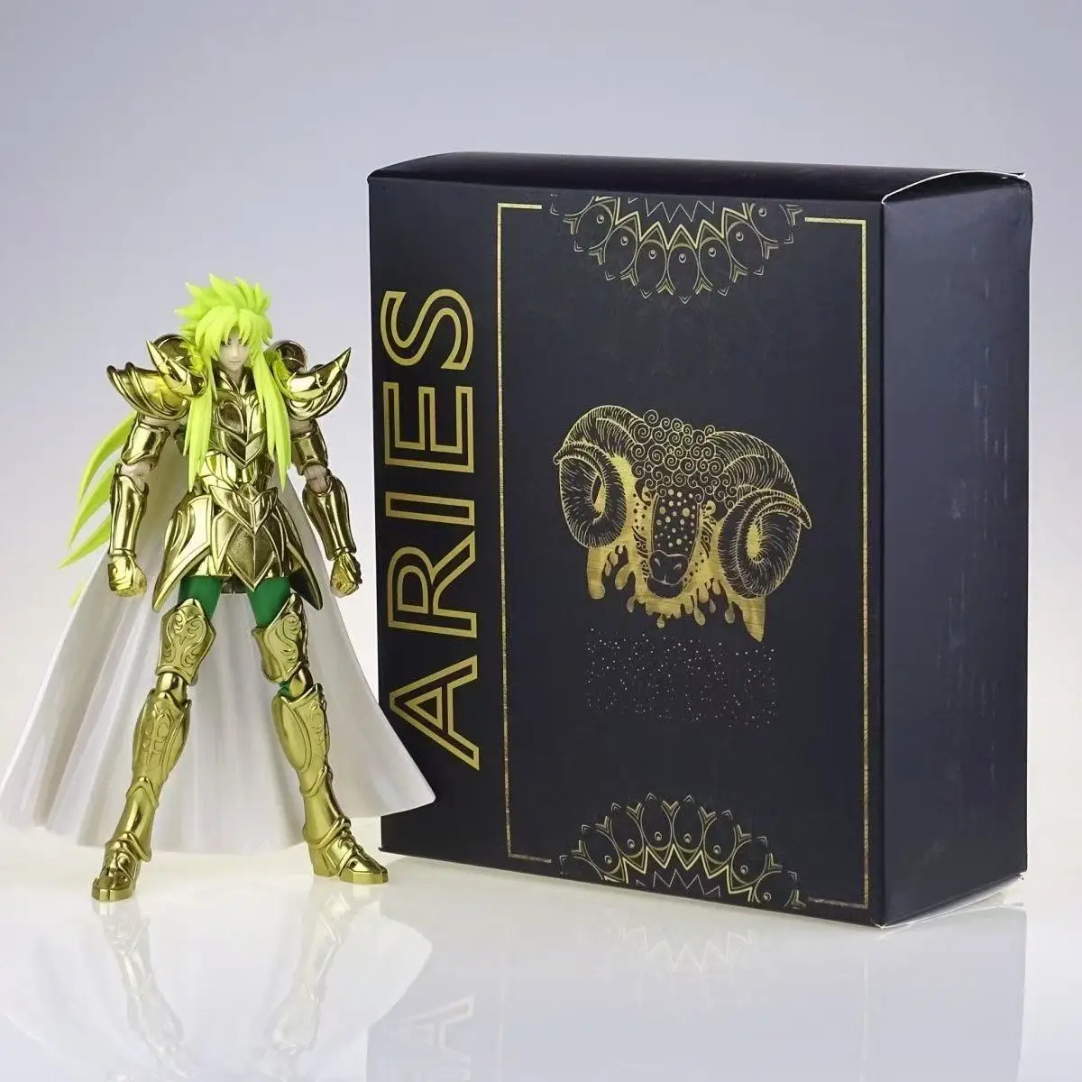 

Модель ShineTime/ST Saint Seiya Myth Cloth EX Aries Shion The Lost Canvas Knights of The Zodiac Фигурка Игрушка Аниме Серия