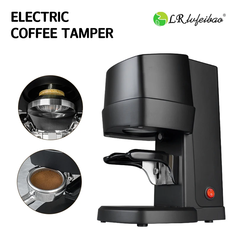 Coffee Tamper 58MM For Coffee Automatic Electric Bean Powder Flat Press Stainless Steel With Power Supply Tamper Coffee Tool