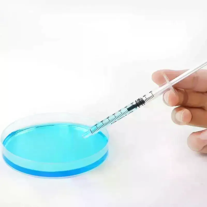 10-50Pcs 1ml Sterile Straight Mouth Plastic Syringe Individually Packed No Needle For Labs,Measuring Liquid,Feeding Pets Tools