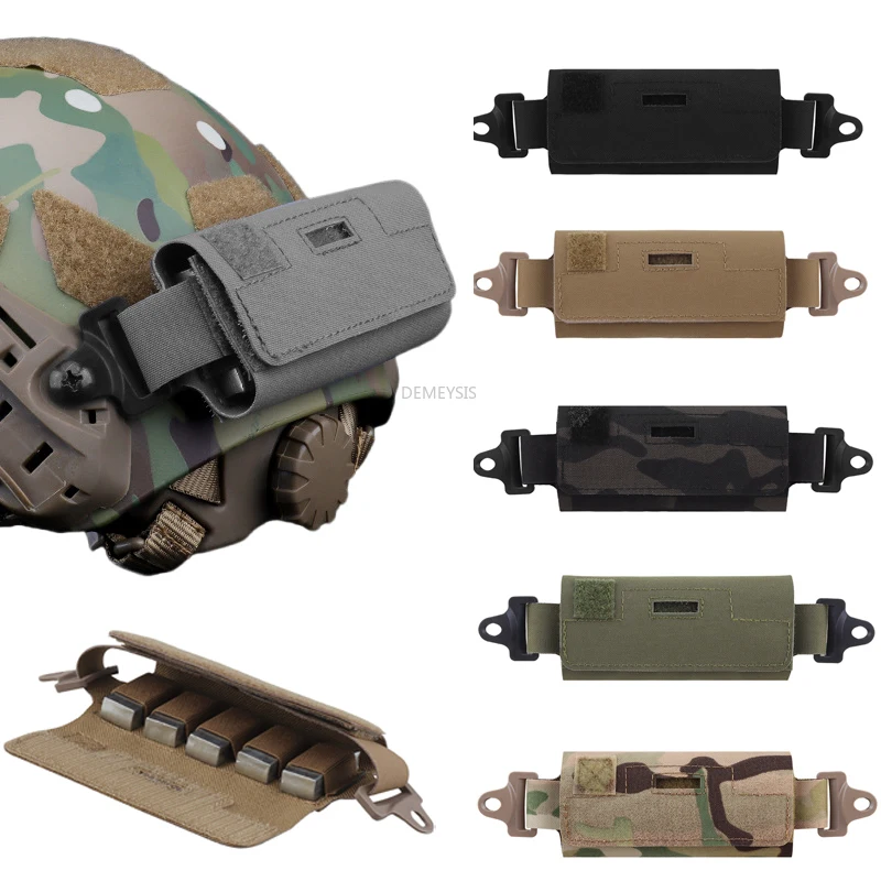 

Tactical Helmet Counterbalance Weight Bag NVG Counterweight Pouch for OPS-Core Fast BJ PJ MH Airsoft Helmets Accessories