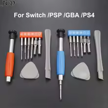 JCD Screwdriver Set Disassembly Opening Tool Kit Repair Parts For Switch GBA SP New 3DS XL PSP NGC Game Console