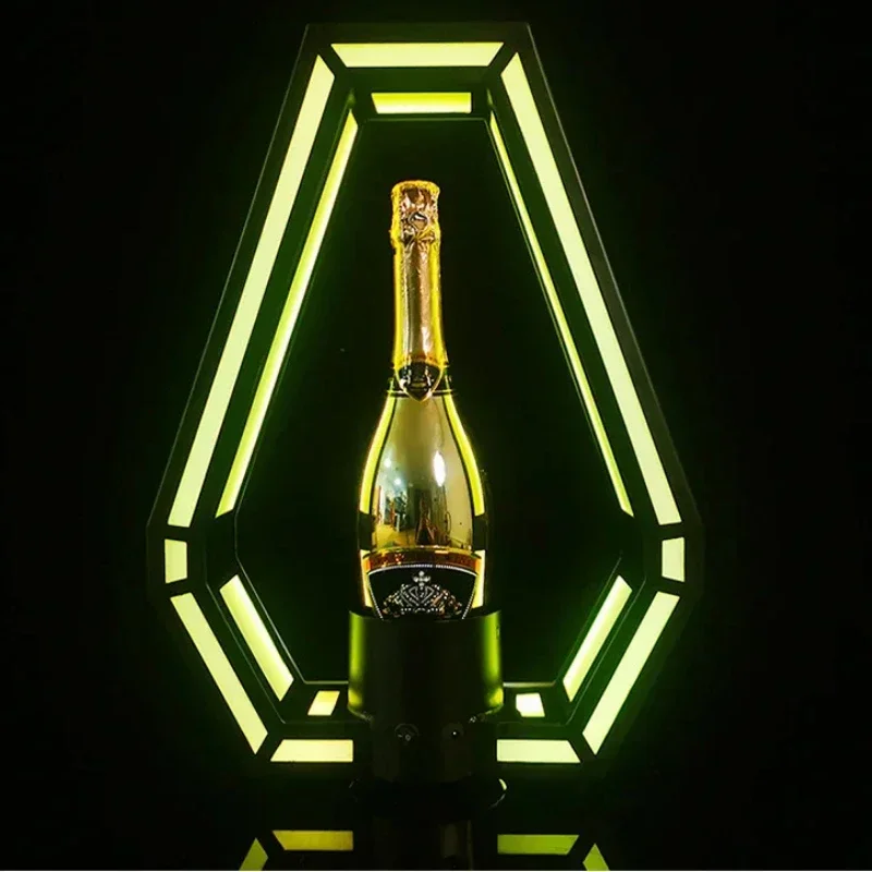 Rechargeable LED Bottle Glorifier Display Stand  VIP Champagne Presenter for Nightclub Lounge and Bar Party Decorations