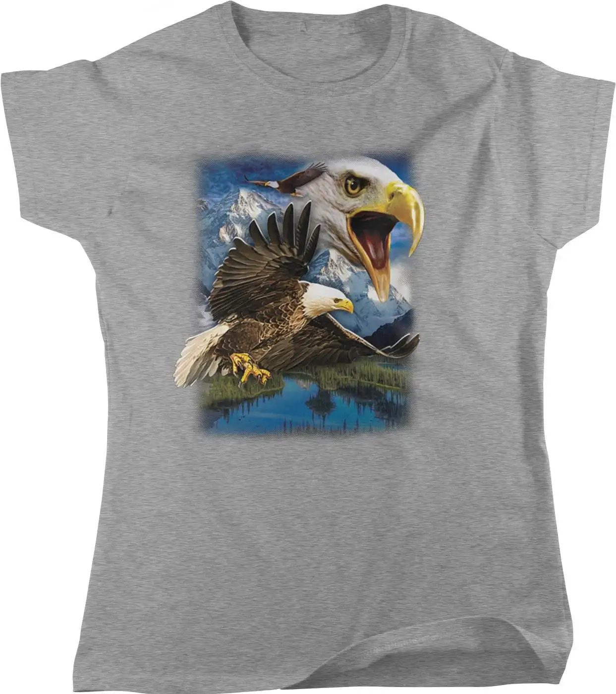 Eagle Mountain USA Bald Women's T shirt HOOD_00302