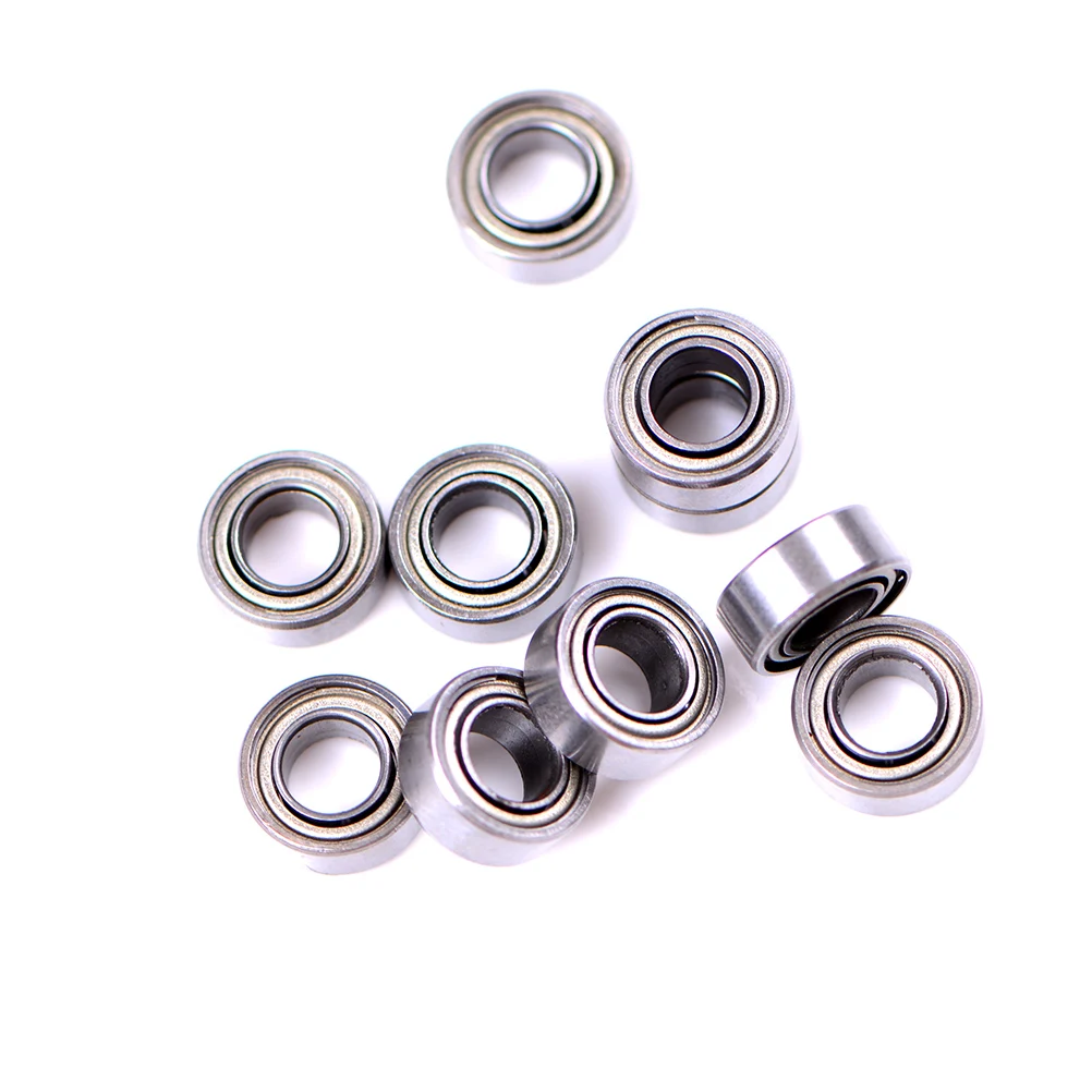 

10pcs MR105ZZ L-1050 MR105 Deep Groove Ball Bearing 5x10x4 Mm Miniature Inner Diameter 5mm Outer Diameter 10mm Thickness 4mm