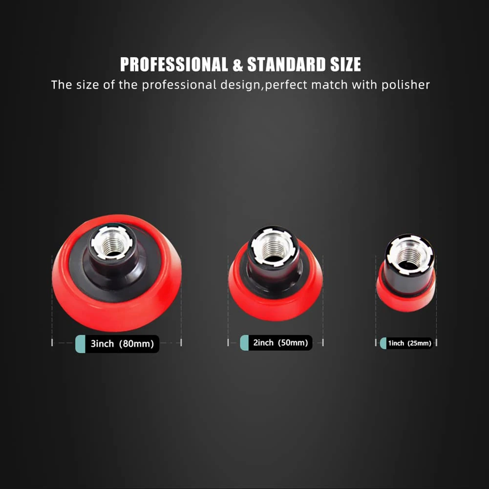 ABJT 6Pc M14 Thread Angle Grinder Extension Connecting Rod Alloy Extender Shaft Set Accessories for Rotary Polisher