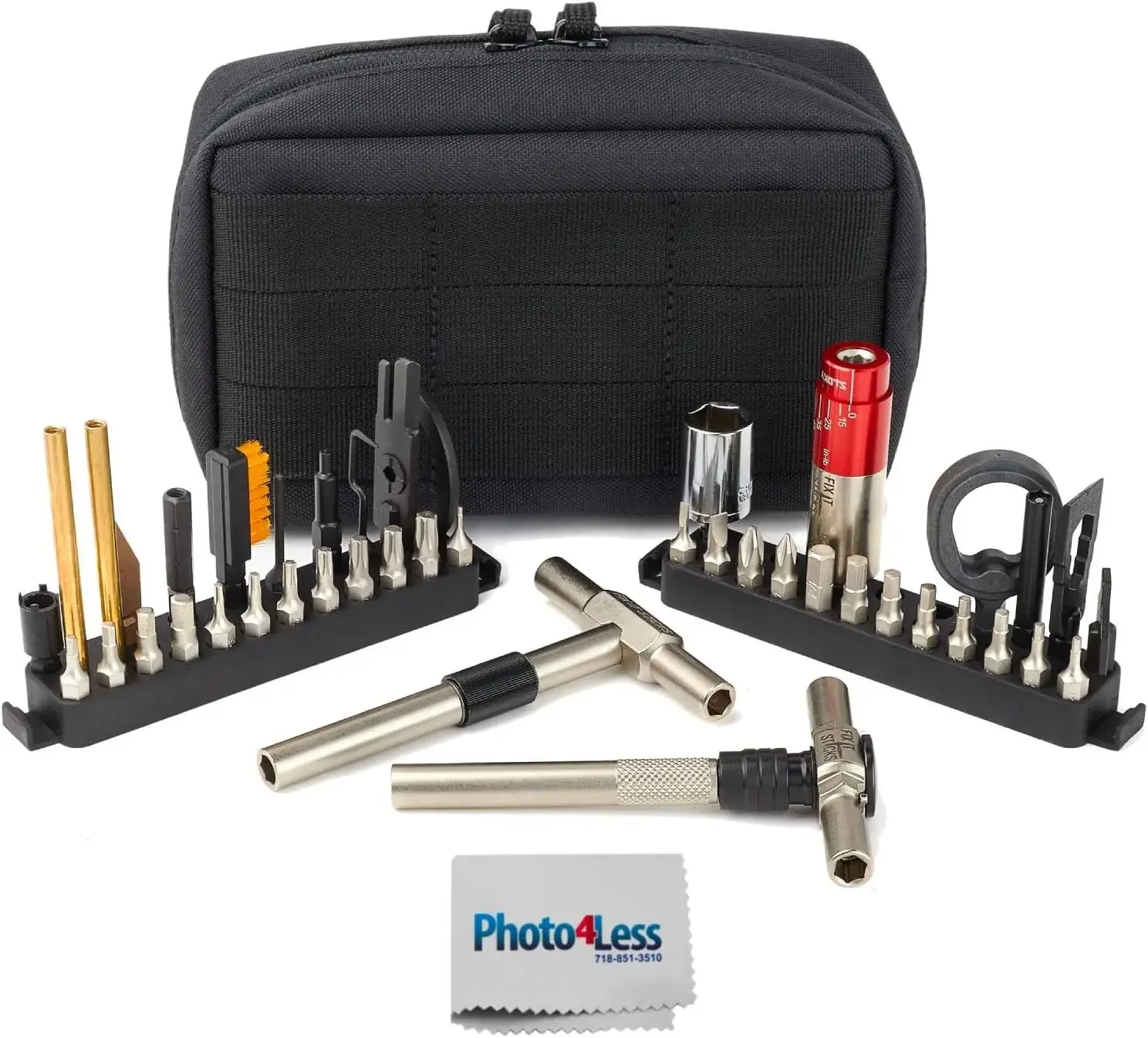 

Fix It Sticks The Works Maintenance Kit with All-in-One Torque Driver and T-Way Wrench + Locking Ratcheting T-Way Wrench