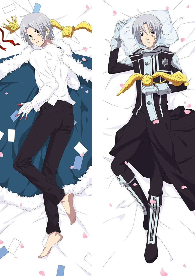 

Anime Decorating Pillow Case D.Gray-man Dakimakura Waifu Pillowcase Gift 2-Side Printed Hugging Body Cushion Cover