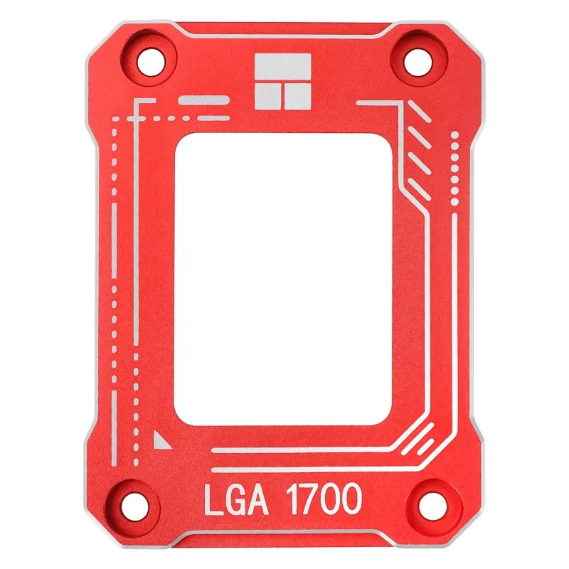 Thermalright LGA 17XX BCF support CPU rouge boucle Anti-flexion plaque de pression incurvée fixation CPU entièrement sans Installation de suivi