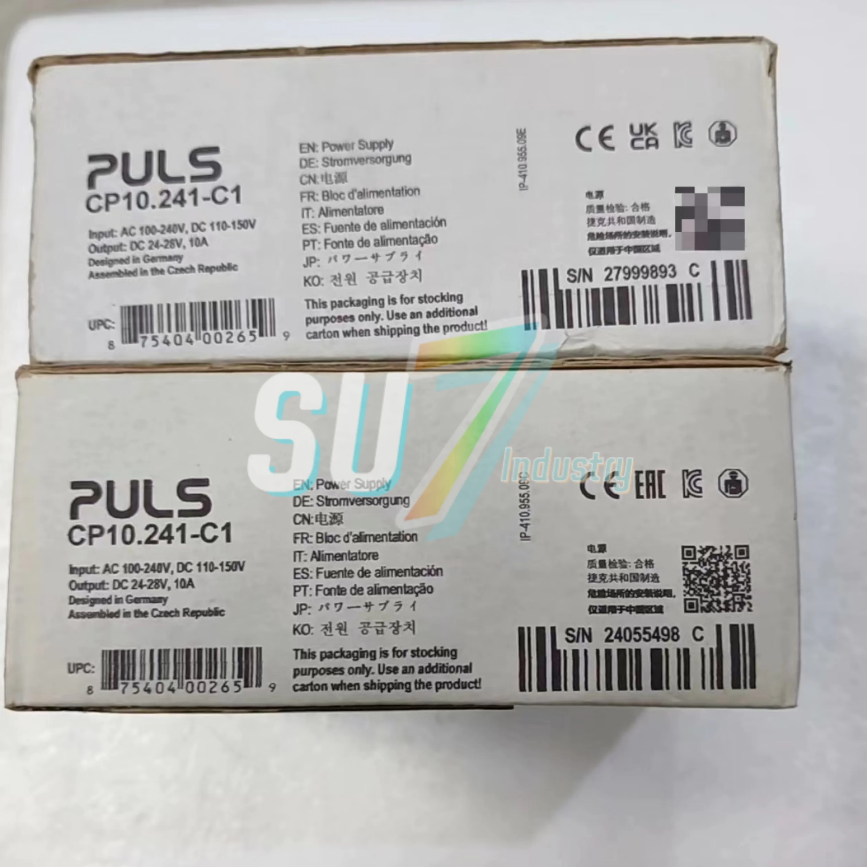 新品同梱品 電源 CP10.241-C1 CP10.241-S1 CP10.242
