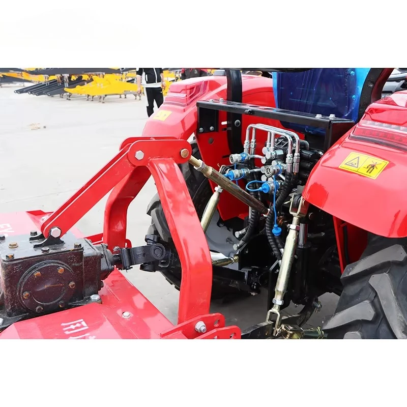 China Fabrikpreis 4WD 50 PS 60 PS 70 PS 80 PS Landwirtschaft Mini 4x4 Bauernhoftraktor