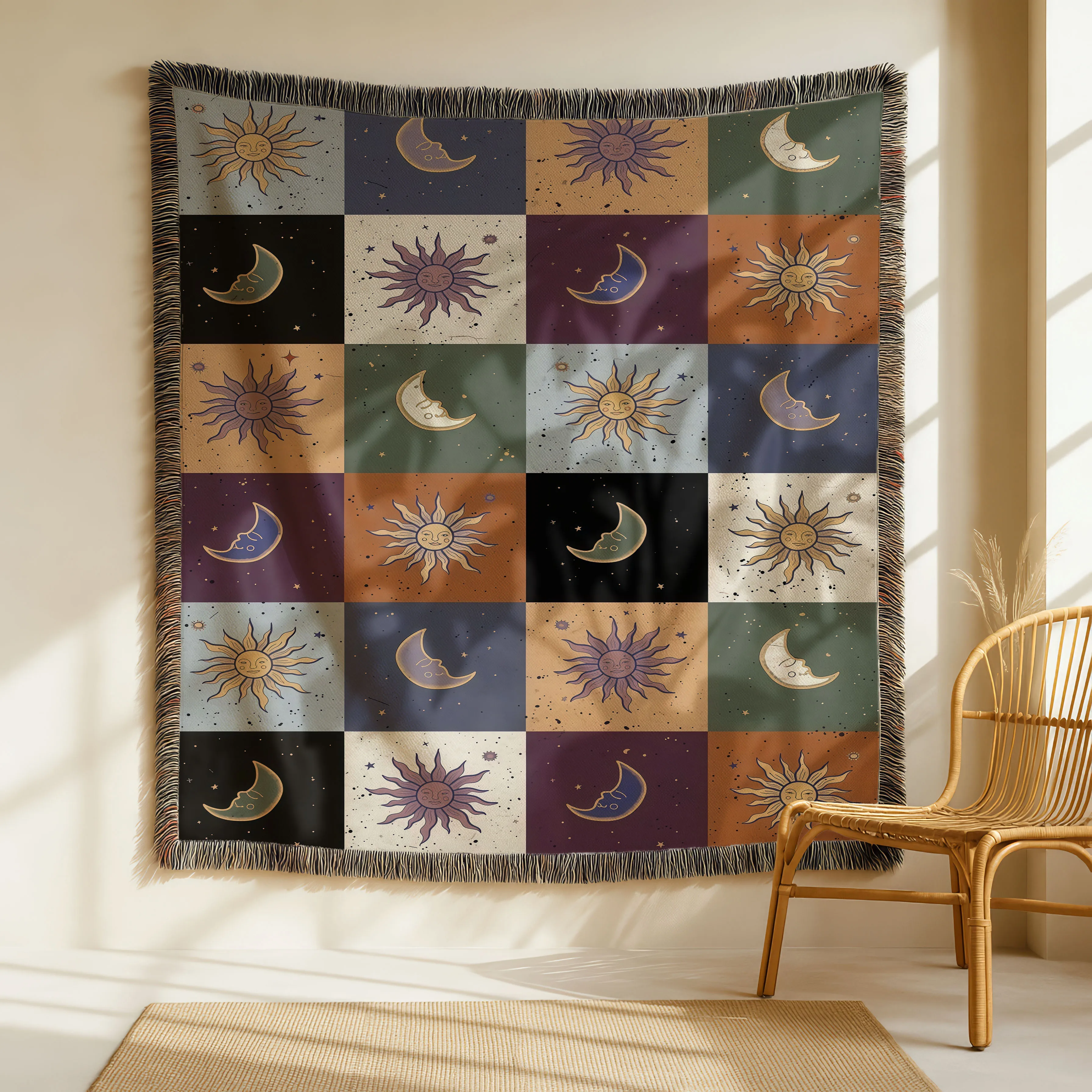 Personalized Dragon Name Cotton Thow Blanket