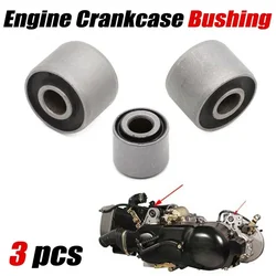 3PC Scooter Moped ATV Engine Crankcase Bushing Mount For GY6 50 125CC 150CC 1Set Engine Mount Bushing