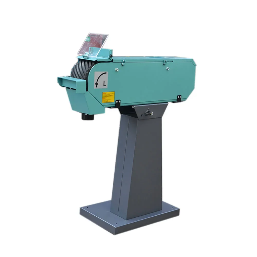 

100mm*1500mm Metal Sanding Belt Machine Dual Speed Adjustable Height Drum Sander with Dust Collector