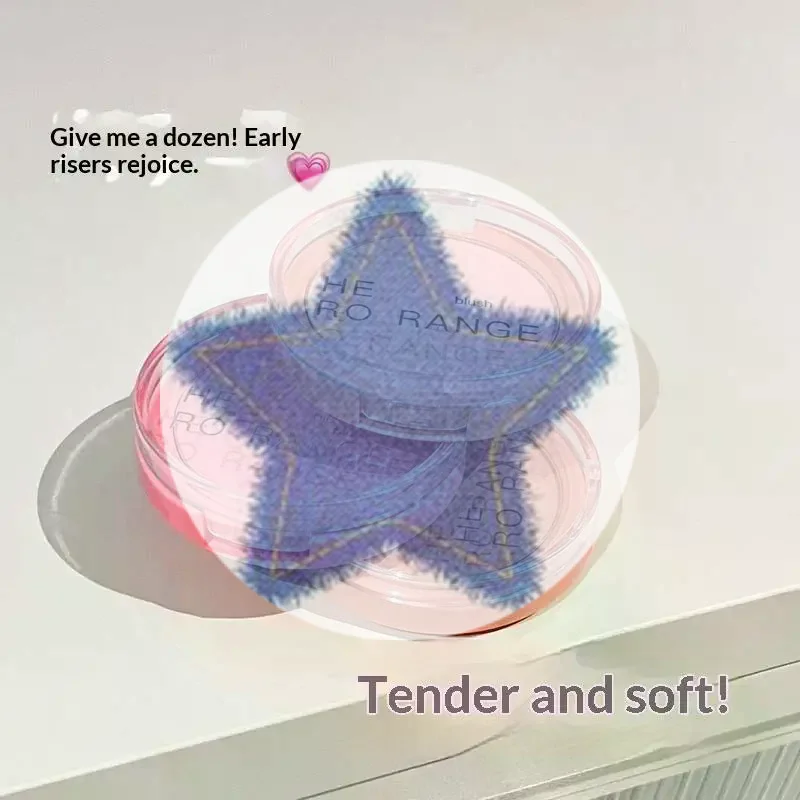 HERORANGE Monochrome Face Blush Palette Longlasting Waterproof Pressed Powder Matte Blush For Contouring Cheeks Travel Cosmetics