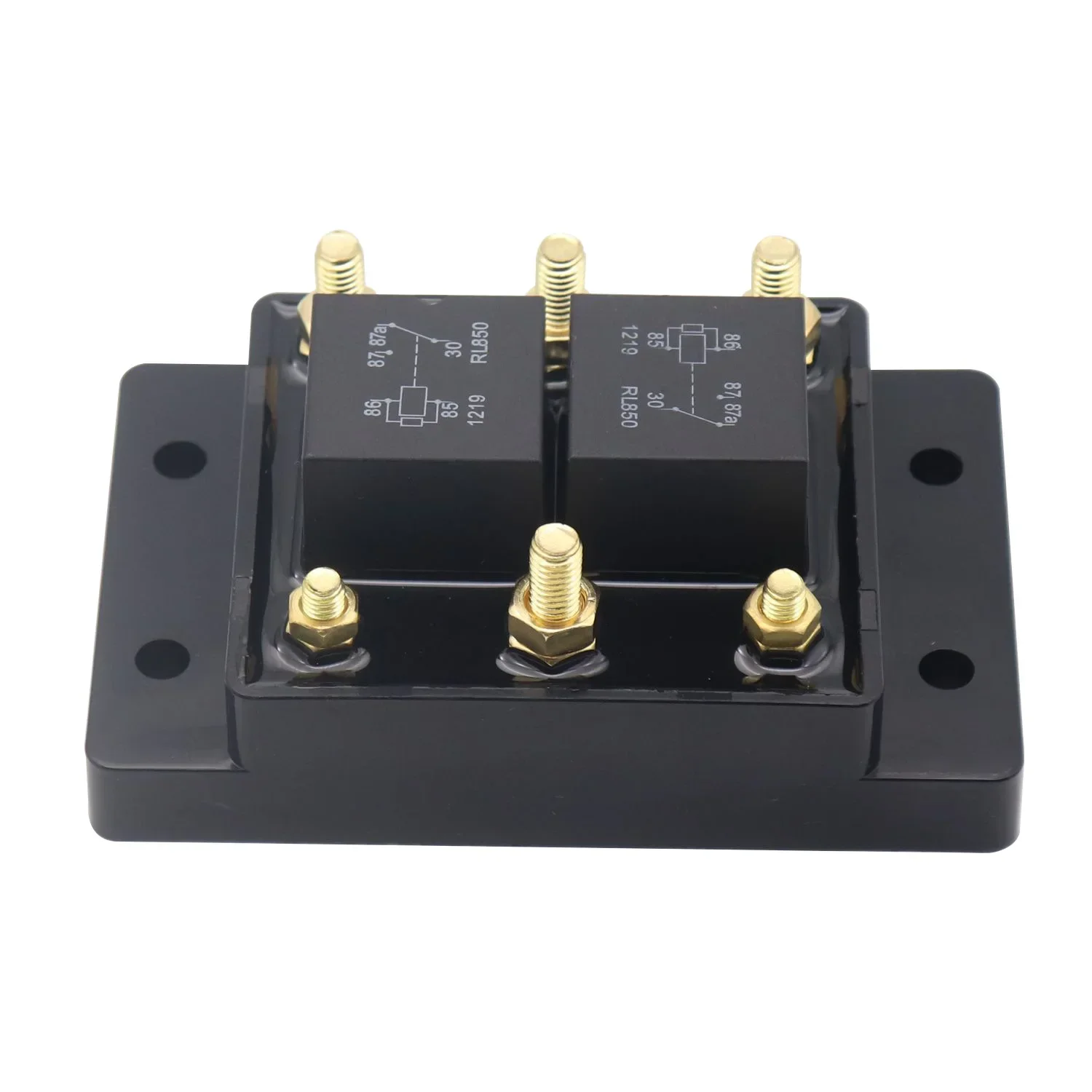 Auto Parts Relay Module 12V 80A RV Yacht Circuit Protection Relay Fuse Box