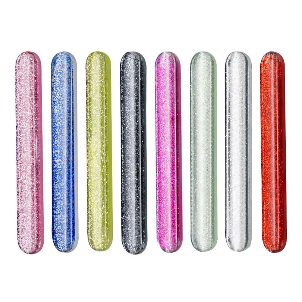 ตะไบเล็บแก้วคุณภาพพรีเมียม 8 ชิ้น ต้องมีสำหรับทำเล็บมือและเล็บเท้า ใช้สำหรับขัดเงาและต่อเล็บ ใช้ในบ้านได้