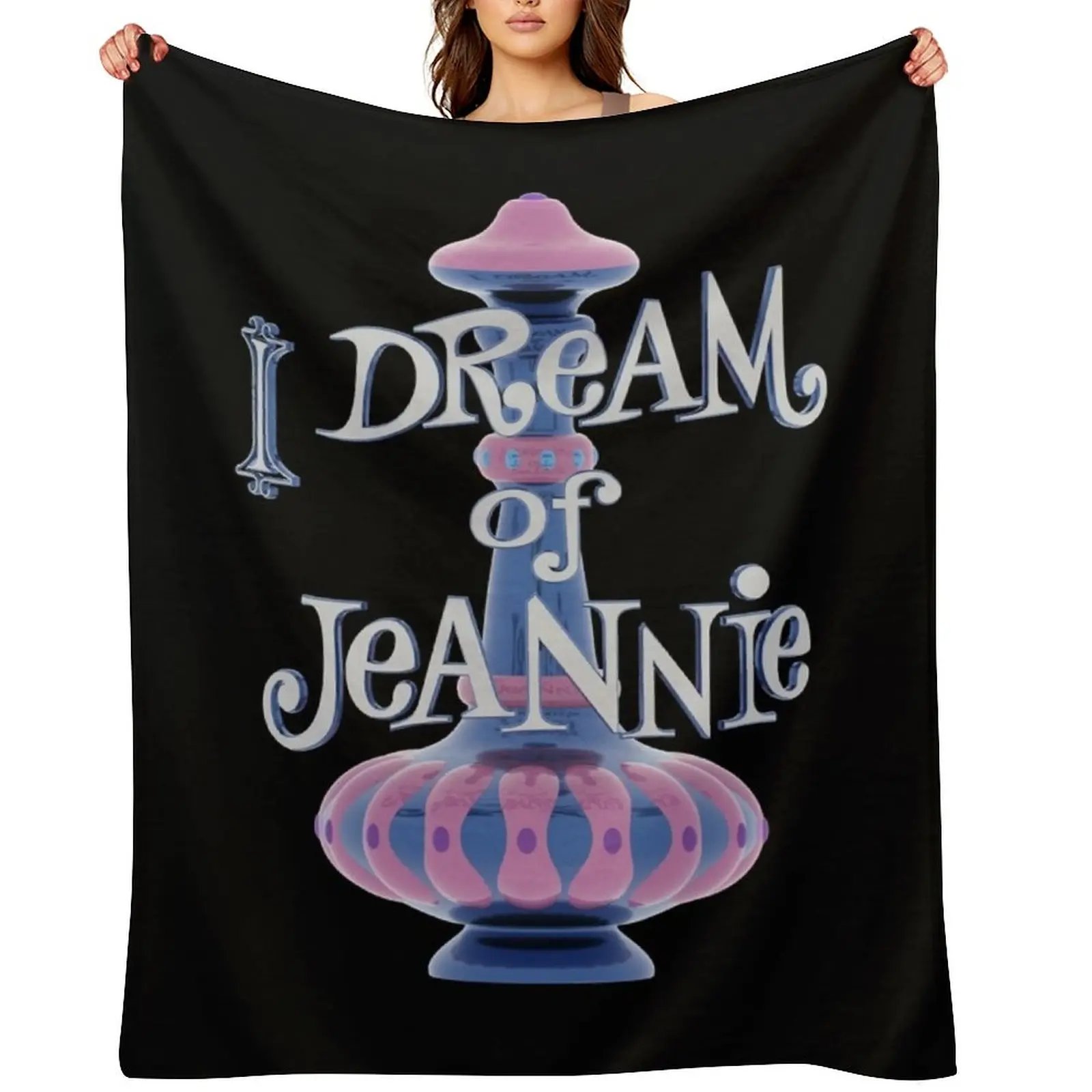 

Mens My Favorite Dream of Jeannie Vintage Photograp Throw Blanket Summer Giant Sofa Blankets For Sofas Blankets