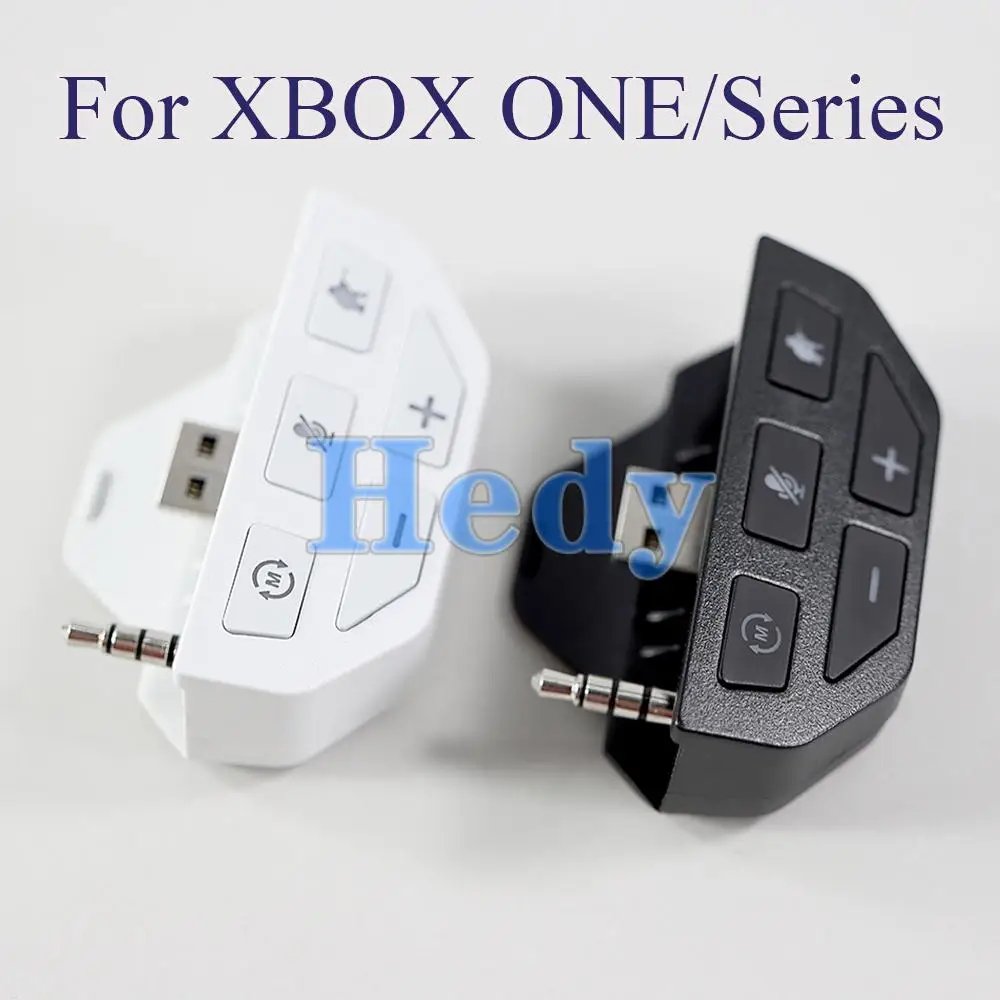 

1PC Sound Enhancer For Xbox One Controller With 3.5mm Headset Adapter Earphone Socket For Xbox Series X/S Headphone Converter