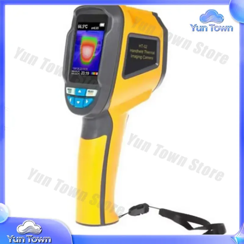 HT-02D for Thermal Imaging Camera for iPhone Android Smartphone Mountable Handheld IR Thermometer with High Accuracy