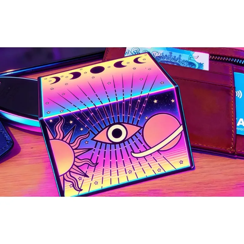 EDC Squared By Mark Traversoni Gimmicks Card Magic and Trick Decks Street Magic Tricks Close Up Magia Props Illusions Funny Game