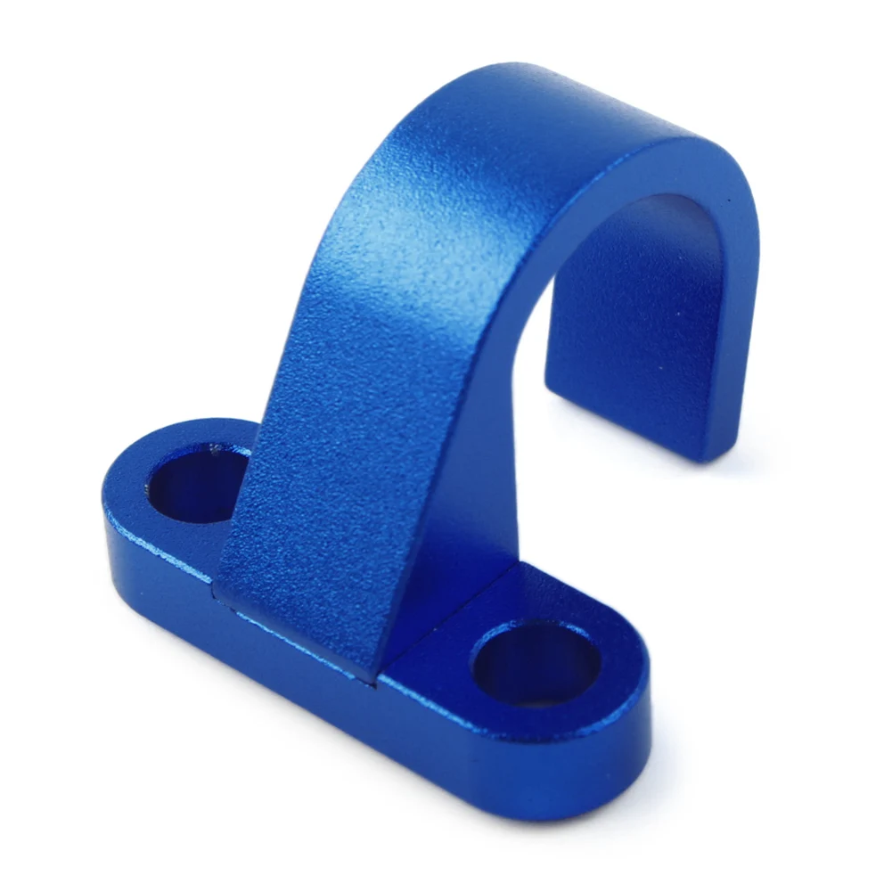 Motorcycle Rear Brake Hose Clamp Guide Aluminum For Yamaha YZ125 YZ250 YZ250F YZ450F YZ85 2003-2022 Blue/Black/Red