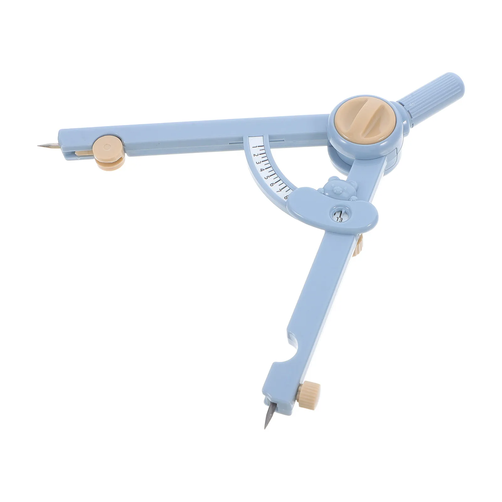 Compass Classroom Tools Draft Math Demonstration Drafting Blue Drawing Ruler Student