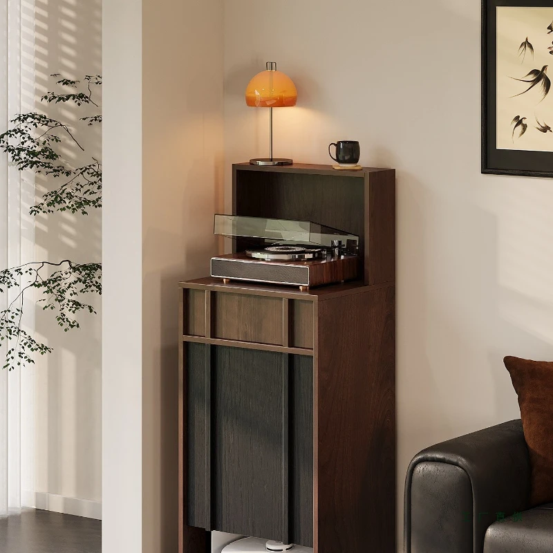 

Sweeping robot Shelf Living room Home side few antique solid wood dining side cabinet Storage cabinet Balcony base station