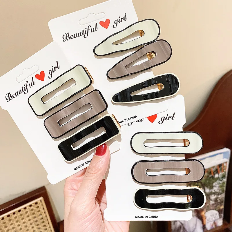 

Korean Style Bangs Clip Curved Hairpin Duckbill Design
